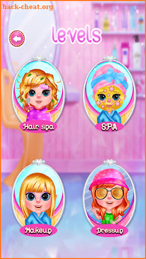 Kids Makeup Games for Girls - Salon, Makeover, Spa screenshot