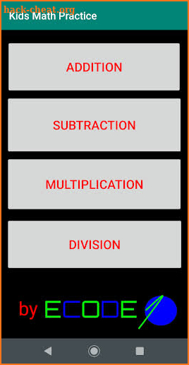 Kids Math Practice screenshot