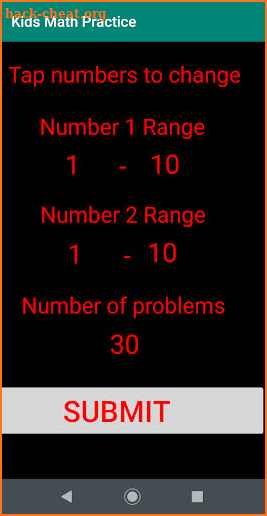 Kids Math Practice screenshot