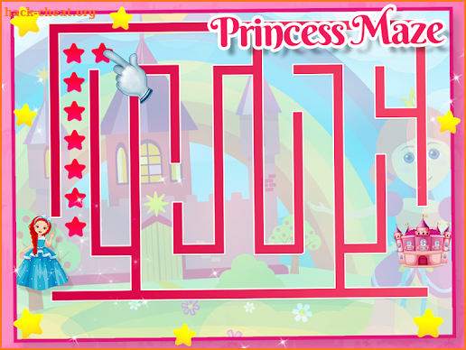 Kids Mazes And Educational Games With Princess screenshot