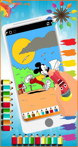 Kids Mickey Coloring Book Mouse screenshot