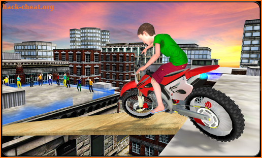 Kids Motorbike Stunts Master Roof Top Arena 2018 screenshot