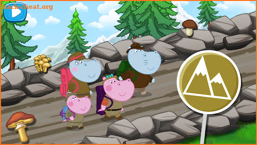 Kids Mountain Adventures. Family Camping screenshot