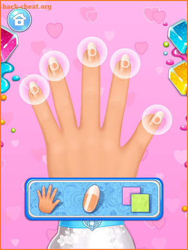 Kids nail salon screenshot