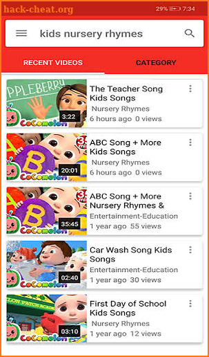 kids Nursery Rhymes screenshot