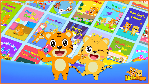 Kids Nursery Rhymes -Little Tiger Songs,Videos &TV screenshot