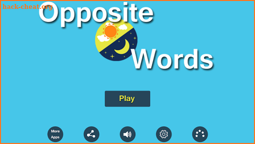 Kids Opposite Word Learning screenshot