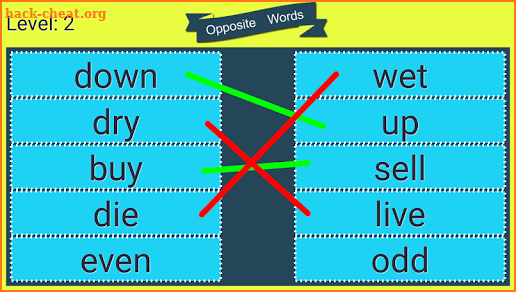 Kids Opposite Word Learning screenshot