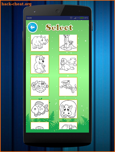 Kids Paint Animals - Coloring Books Animals Game screenshot