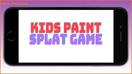 Kids Paint Splat Game screenshot