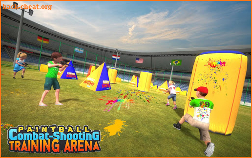Kids Paintball Combat Shooting Training Arena screenshot
