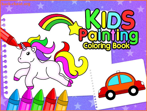 Kids Painting & Coloring Book for Creative Childs screenshot