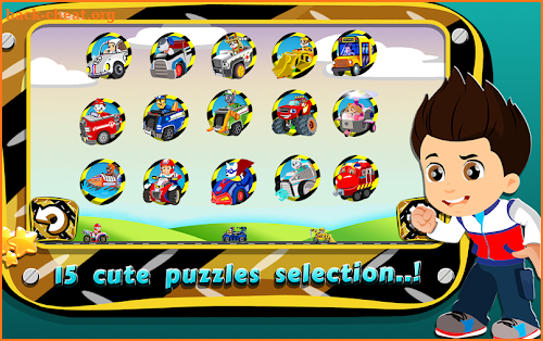 Kids Paw Puzzle Car 2 screenshot