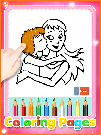 Kids Phone Mother Songs And Coloring Pages screenshot