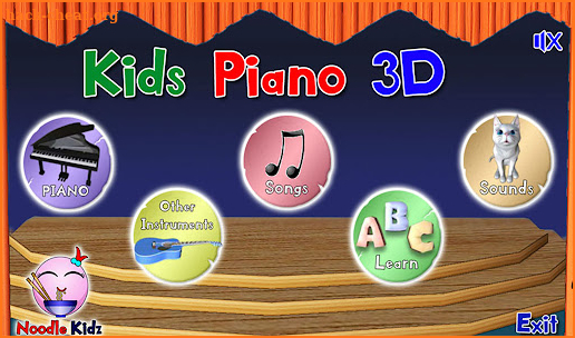 Kids Piano 3D & Nursery Rhymes screenshot