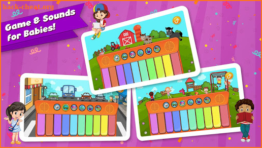 Kids Piano and Color Book screenshot