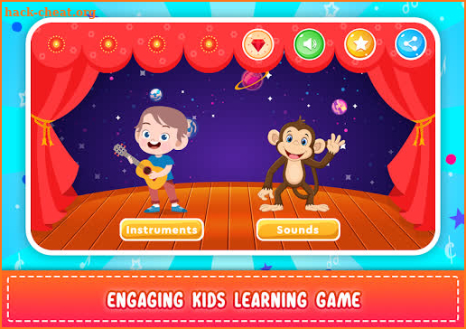 Kids Piano: Animal Sounds & musical Instruments screenshot