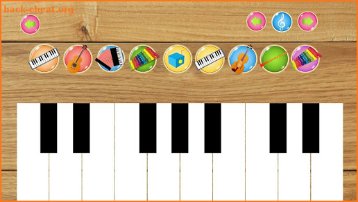 Kids Piano Full screenshot