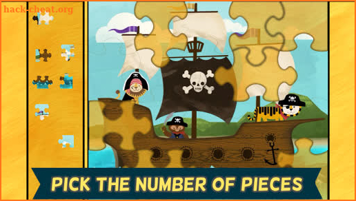Kids Pirate Puzzle Game screenshot