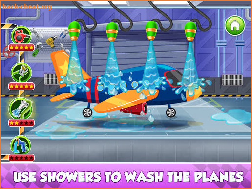 Kids Plane Wash And Workshop Garage screenshot