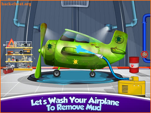 Kids Plane Wash Garage screenshot