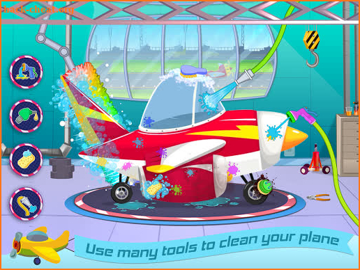 Kids Plane Wash Station And Repair Garage screenshot