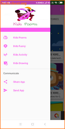 Kids poems and kids videos screenshot
