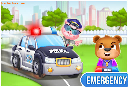 Kids police baby pig detective screenshot