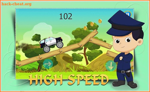 Kids Police Car Driving Simulator Racing games screenshot