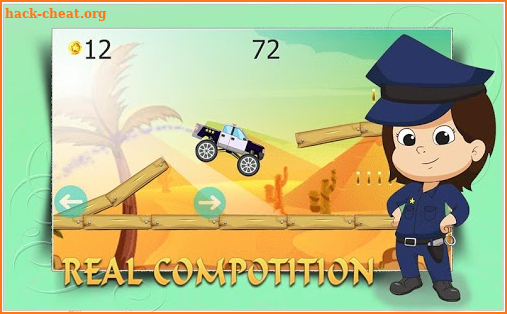 Kids Police Car Driving Simulator Racing games screenshot