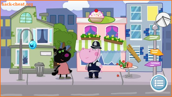 Kids Policeman games: Hippo Detective screenshot