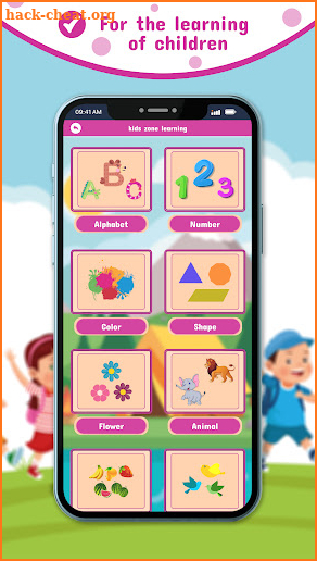 Kids Preschool Learning App Quiz, Tracing, Phonics screenshot