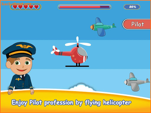 Kids Professions Learning Game - Baby Occupations screenshot
