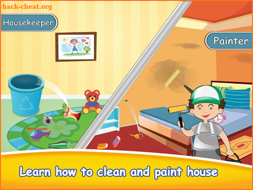 Kids Professions Learning Game - Baby Occupations screenshot