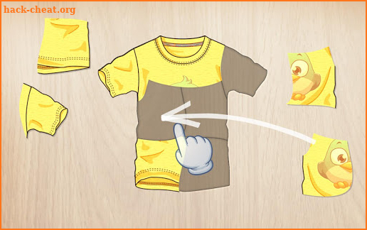 Kids puzzle for preschool education - Clothes 👔👗 screenshot