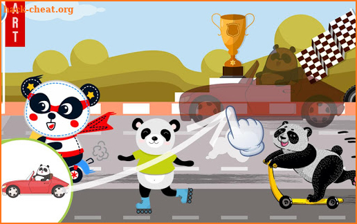 Kids puzzle for preschool education - Panda 🐼 screenshot