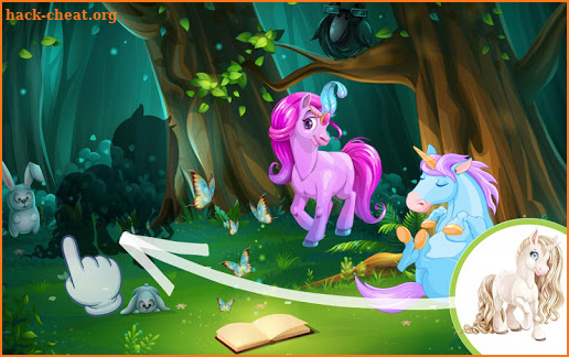Kids puzzle for preschool fun - Unicorn 🦄 screenshot