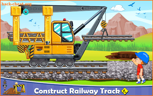 Kids Railway Construction Game screenshot
