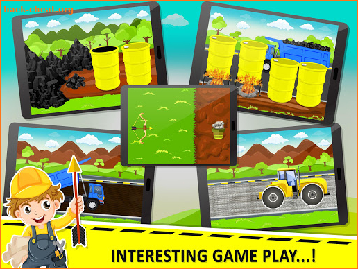 Kids Road Builder - Kids Construction Games screenshot