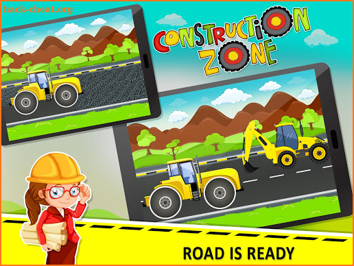 Kids Road Builder - Kids Construction Games screenshot