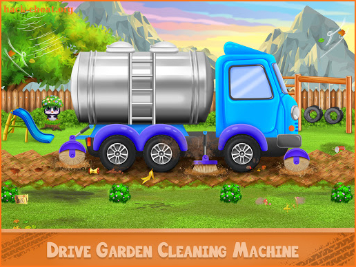 Kids Road Cleaner Rescue Game screenshot