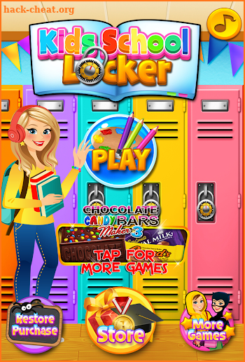 Kids School Locker - Design Your School Locker screenshot