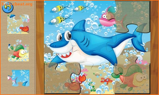 Kids Sea Animals Jigsaw Puzzle screenshot