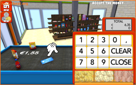Kids Self Scan Supermarket Sim screenshot