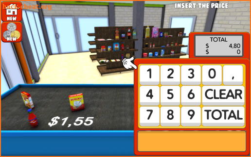 Kids Self Scan Supermarket Sim screenshot
