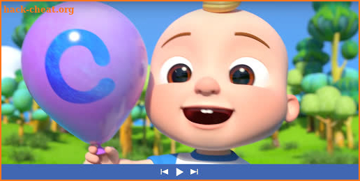 Kids Songs ABC Song with Balloons Children Movies screenshot