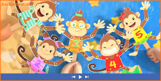 Kids Songs Five Little Monkeys Children Movies screenshot