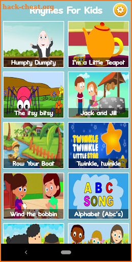 Kids Songs - Nursery Rhymes & Baby Songs Free screenshot