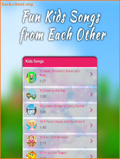 Kids Songs (Offline 40+ Songs) screenshot