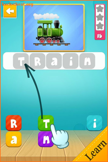 Kids Spelling game - learn words screenshot